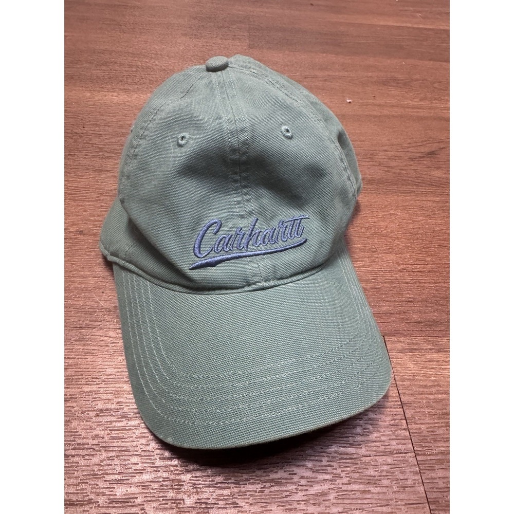 Carhartt Green Men's Adjustable Baseball Cap One Size Casual Outdoor Classic